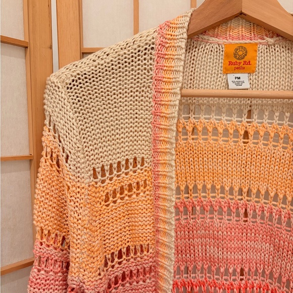 Ruby Rd. Sunset Cardigan - Picture 2 of 5